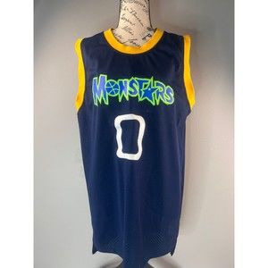 Space Jam Monstars #0 Alien Basketball Jersey Looney Tunes Squad LeBron